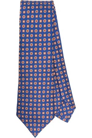 Kiton Slips med geometrisk tryk