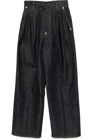 UNDERCOVER Plisserede jeans med lige ben