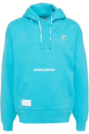 A Bathing Ape AAPENOW hættetrøje i måne-strik