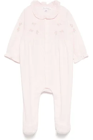 Tartine Et Chocolat Pyjamas med broderede blomster
