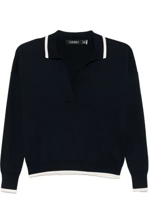 Ralph Lauren Polo-top med kontrastkant