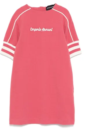 Emporio Armani Kjole med broderet logo
