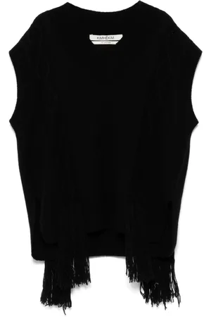KIMHEKIM Vest med frynsedetalje