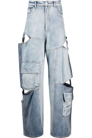 Natasha Zinko Cargo-jeans med udskæring