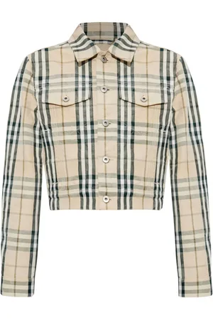 Burberry Cropped ternet jakke