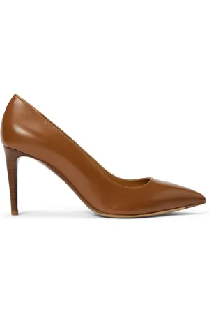 Ralph Lauren Celia 100mm pumps i læder