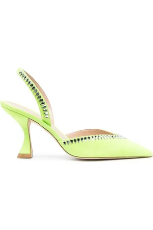 Stuart Weitzman Gemcut XCurve 85mm slingback-pumps