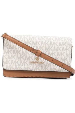 Michael Kors Jet Set crossbody-taske med logotryk