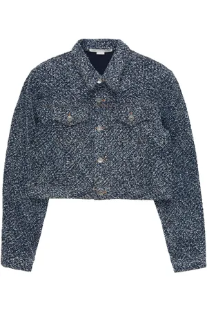 Stella McCartney Bouclé-denimjakke