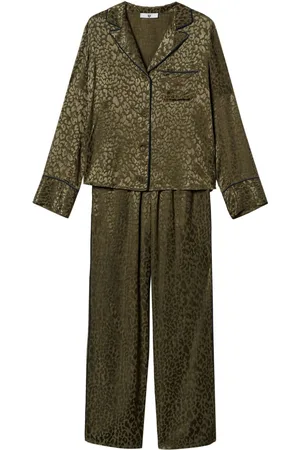 Twin-Set Mannish pyjamassæt i jacquard