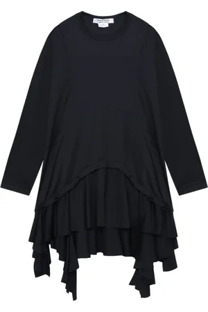 Comme des Garçons Asymmetrisk kjole med drapering