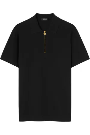 VERSACE Medusa polo med lynlås