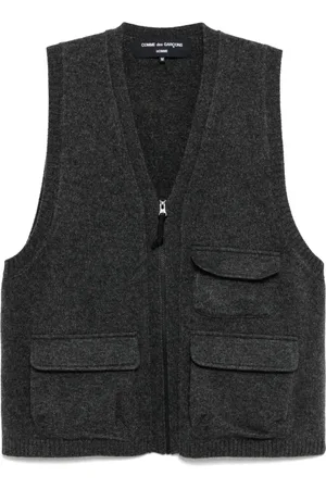 Comme des Garçons Cardigan med lynlås