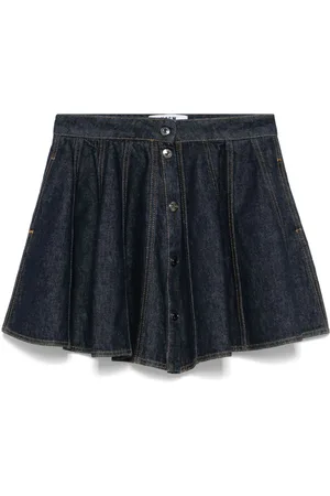 Msgm Kort denimnederdel