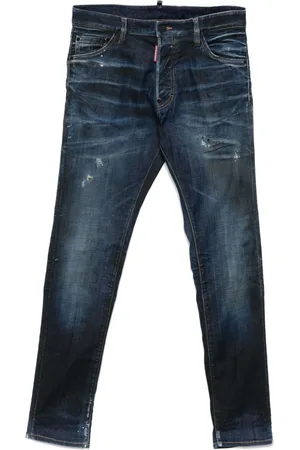 Dsquared2 Skinny-jeans med slitageeffekt