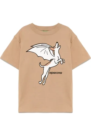 UNDERCOVER T-shirt med logotryk