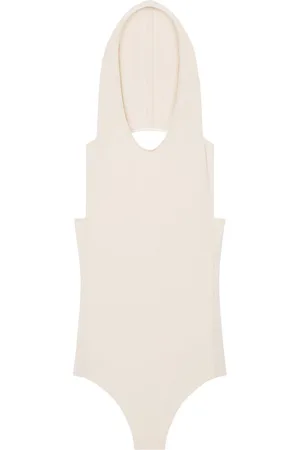 Courrèges Illusion bodysuit med hætte