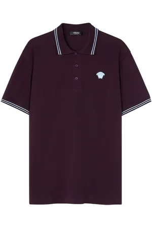 VERSACE Polo med Medusatryk