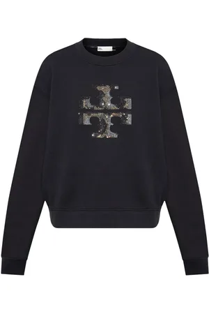 Tory Burch Sweatshirt med broderet logo