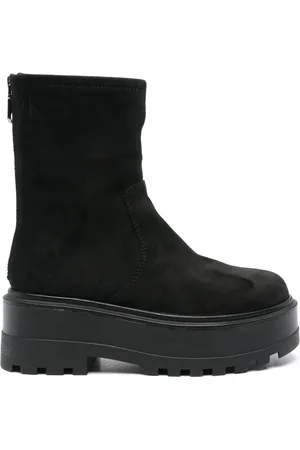 Calvin Klein 60 mm støvler i imiteret ruskind
