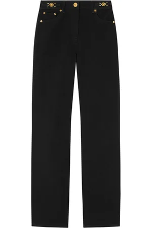 VERSACE Jeans med lige ben og Medusa-tryk