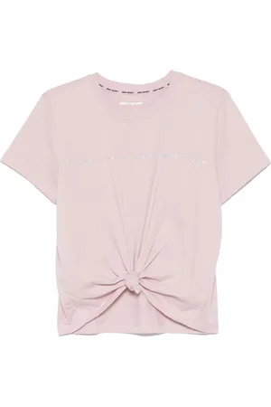 DKNY T-shirt med logoudsmykning