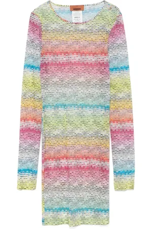 Missoni Kort kjole med zigzag-tryk