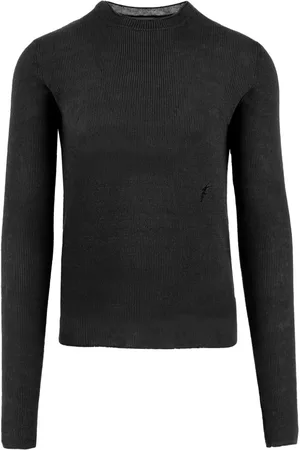 Salvatore Ferragamo Ribstrikket trøje