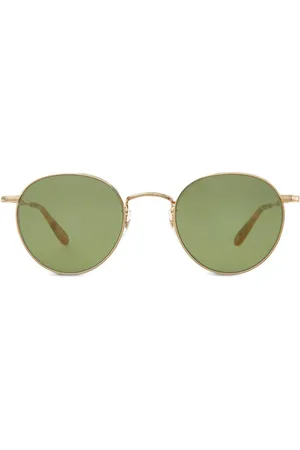 GARRETT LEIGHT Solbriller med rundt stel
