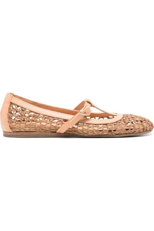 Ancient Greek Sandals Aerati ballerinaer i bast