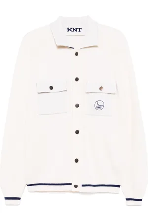 Kiton Jakke med broderet logo