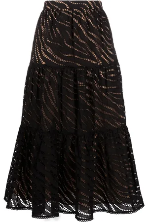 Michael Kors Midi nederdel med broderi