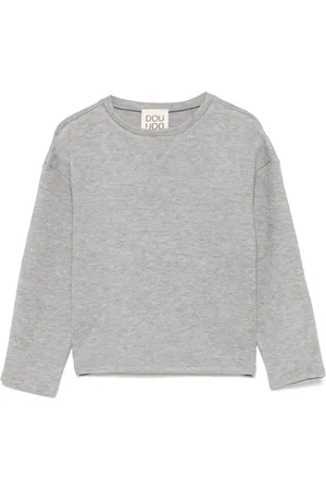 DOUUOD KIDS Sweatshirt med meleret effekt