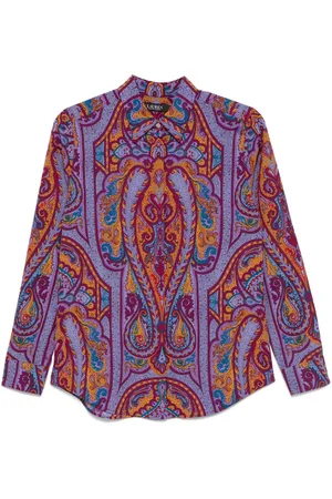 Ralph Lauren Skjorte med paisley-tryk