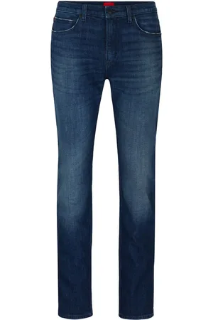 HUGO BOSS Jeans med lige ben og mellemhøj talje