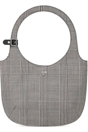 Courrèges Prince of Wales Holy tote
