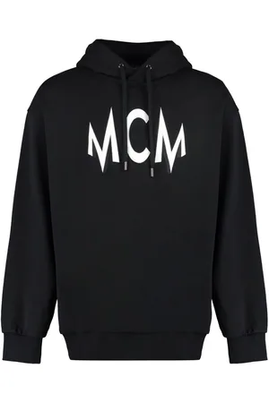MCM Hættetrøje med intarsia-logo