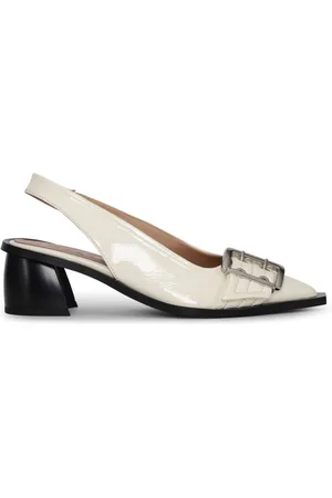 Ganni Slingback-pumps med spænde