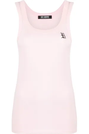 RAF SIMONS Tanktop med logotryk