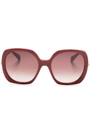 Max Mara Tofarvede oversize solbriller