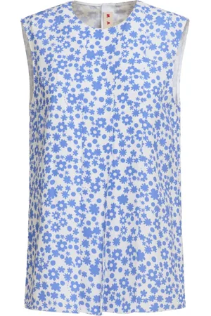 Marni Top med blomstertryk