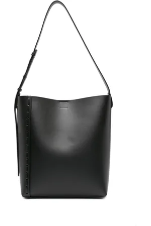 Jil Sander Mellemstor tote i læder