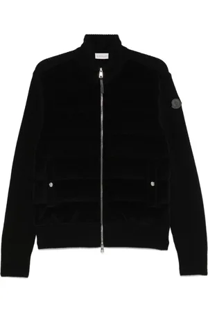 Moncler Cardigan med fløjlspaneler