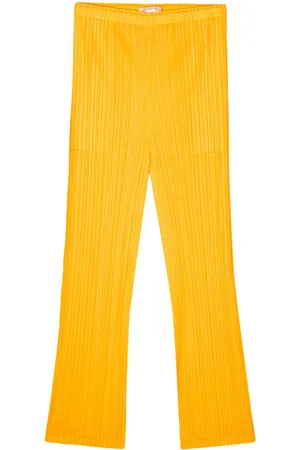 PLEATS PLEASE ISSEY MIYAKE Højtaljede leggings med plisseringer