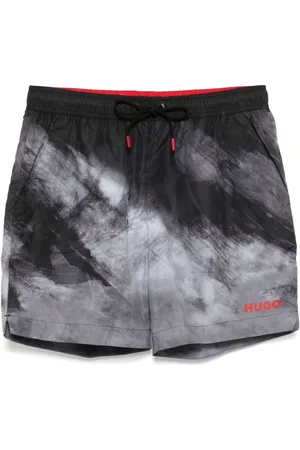 HUGO BOSS Badeshorts med grafisk tryk