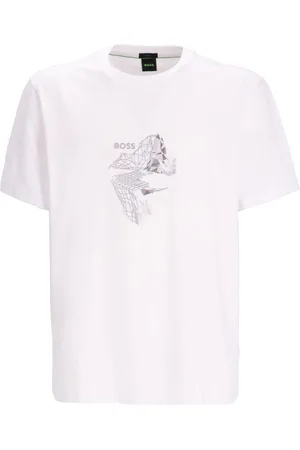 HUGO BOSS T-shirt med grafisk tryk
