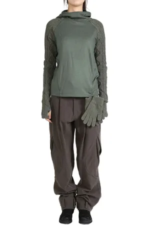 Hyein Seo Gloves-detail hoodie