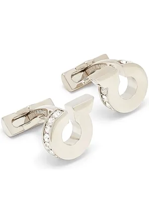 Salvatore Ferragamo Krystalbesatte Gancini manchetknapper