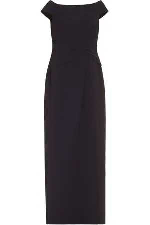 Ralph Lauren Lang kjole med off-shoulder-snit