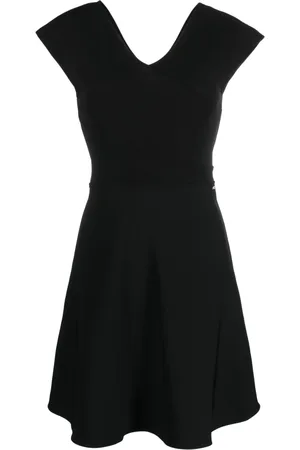 Armani Exchange Kjole i jersey med V-ryg